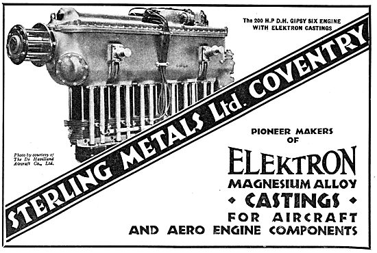 Sterling Metals Coventry - Elektron Magnesium Alloy Castings     