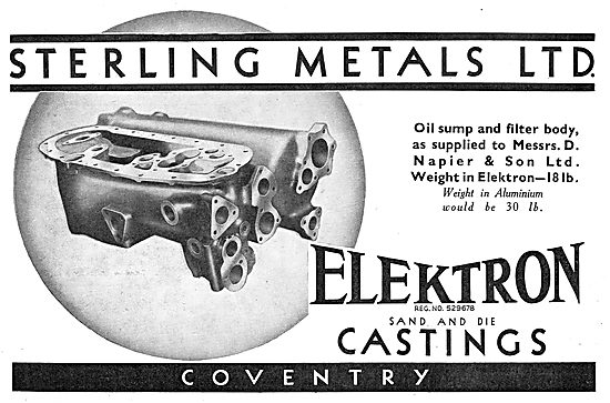 Sterling Metals Coventry - Elektron Sand & Die Castings          