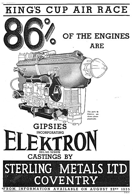 Sterling Metals Coventry - Elektron Castings                     