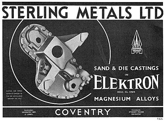 Sterling Metals Coventry - Elektron Castings                     