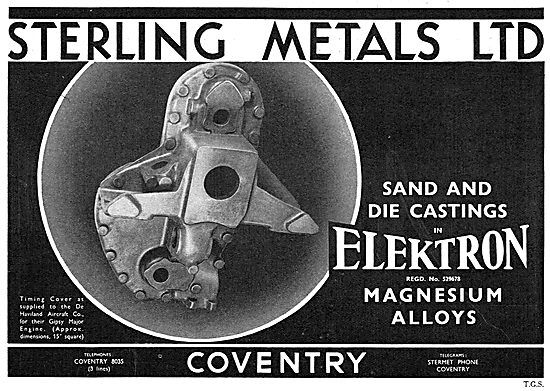 Sterling Metals Coventry - Elektron Castings                     