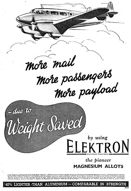 Sterling Metals Coventry - Elektron : Magnesium Elektron         