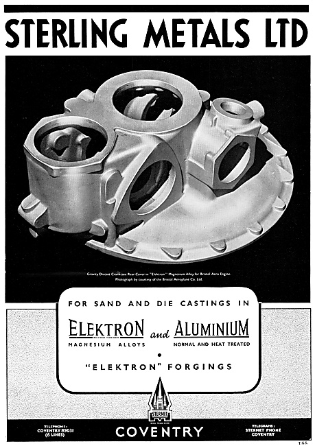 Sterling Metals - Elektron Castings - Elektron Forgings          