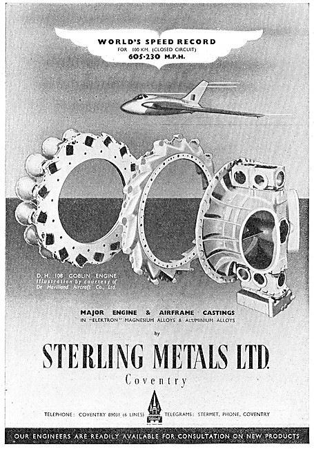 Sterling Metals Elektron & Aluminium Alloys Castings             