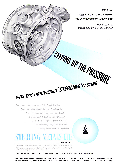 Sterling Metals Coventry - Elektron castings                     