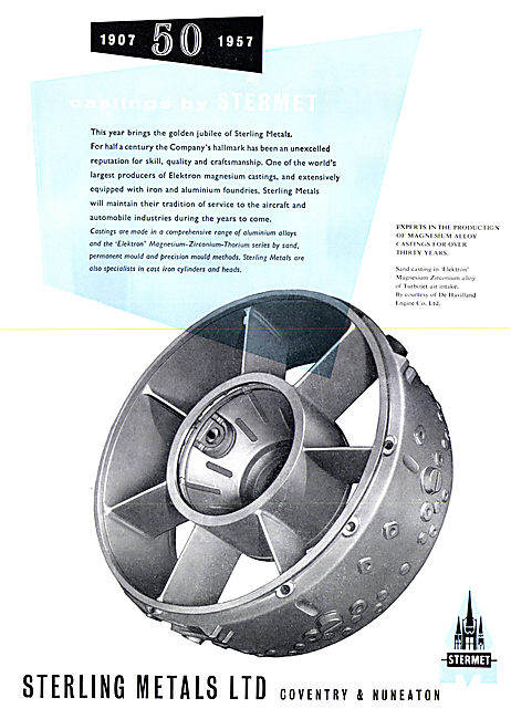 Sterling Metals  Elektron Magnesium Castings                     