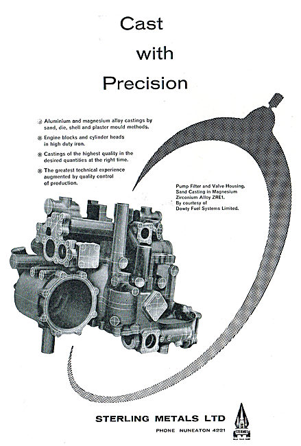 Sterling Metals Coventry - Precision Castings For Aircraft       