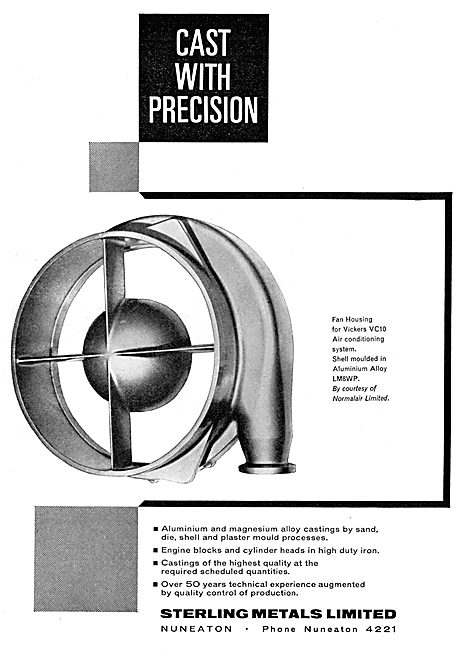 Sterling Metals Coventry - Aluminium & Aluminium Alloy Castings  