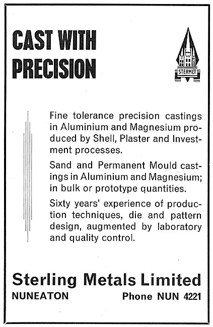 Sterling Metals Coventry - Shell Plaster & Investment Castings   