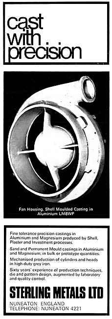 Sterling Metals Aluminium & Magnesium Castings                   