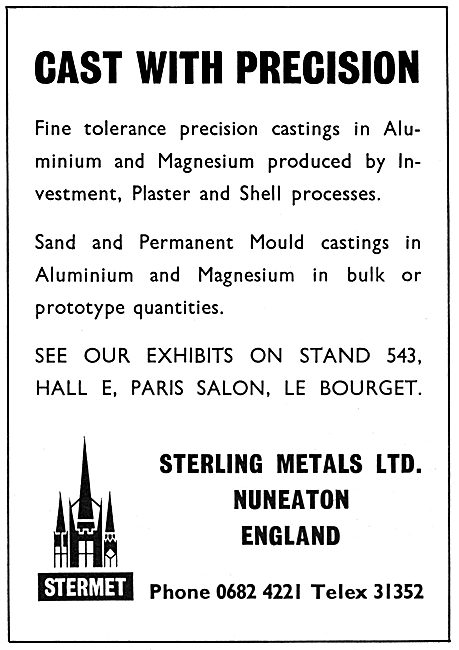 Sterling Metals Nuneaton. Aluminium & Magnesium Castings         