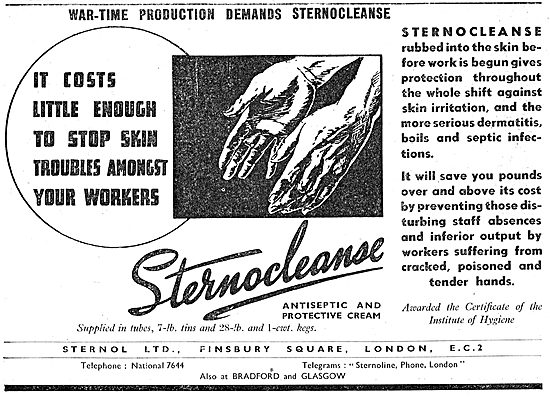 Sternol Sternocleanse - Antiseptic Emollient Barrier Cream       
