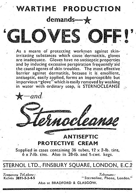 Sternol Sternocleanse Dermatitis Prevention Barrier Cream        