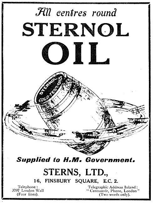 Sterns Ltd - Sternol Cold Test Oils                              