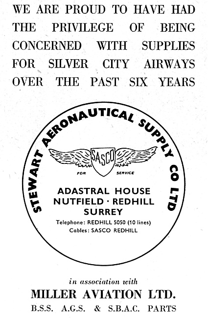 SASCO Stewart Aeronautical Supplies - Miller Aviation            