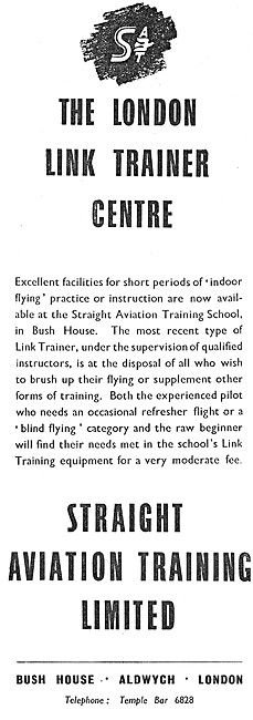 Straight Aviation Training - The London Link Trainer Centre      