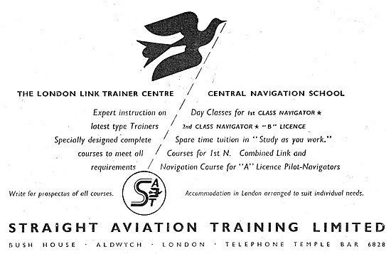 Straight Aviation Training - The London Link Trainer Centre      