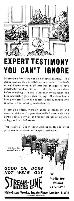 Stream-Line Oil Filters                                          