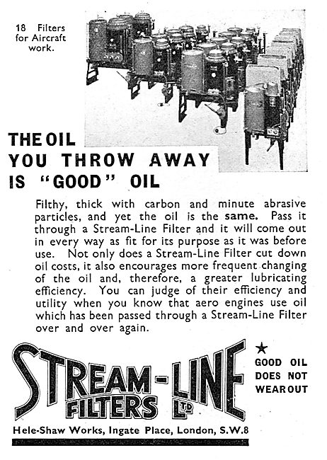 Stream-Line Oil Filters                                          