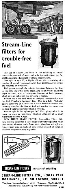 Stream-Line Fuel Filters                                         