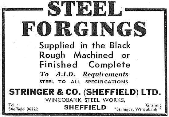 Stringer & Co. Steel Forgings                                    