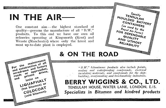 Berry Wiggins & Co - Liquaphalt & Coldcoat Bitumen               
