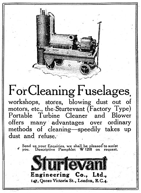 Sturtevant Engineering Company - Power Cleaning Machines         