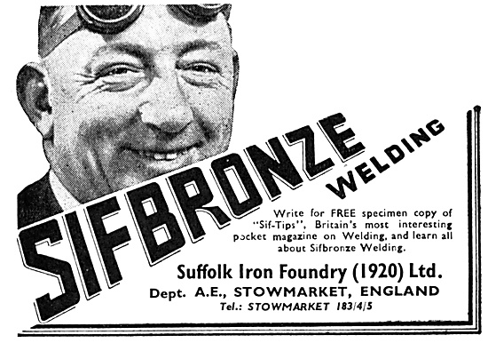 Suffolk Iron Foundry Sifbronze Welding                           