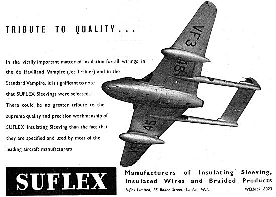 Suflex Electric Cable Insulation Sleevings                       