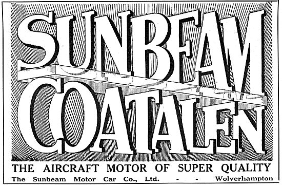 Sunbeam-Coatalen Aero Engines 1917                               