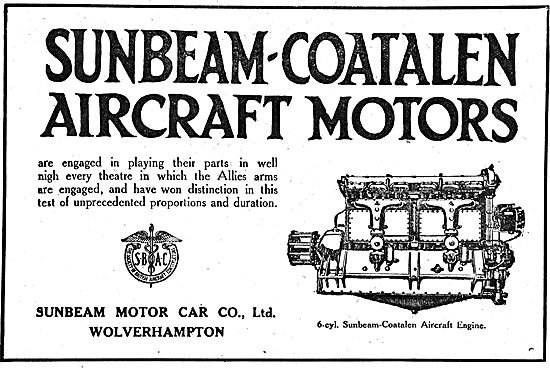 Sunbeam -Coatalen Aircraft Motors                                