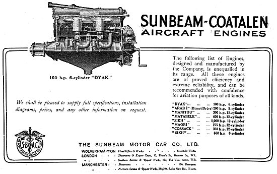 Sunbeam-Coatalen Dyak                                            