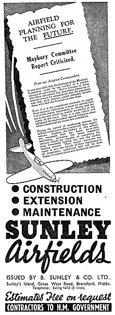 Sunley Airfields Construction & Maintenance - Maybury Report     