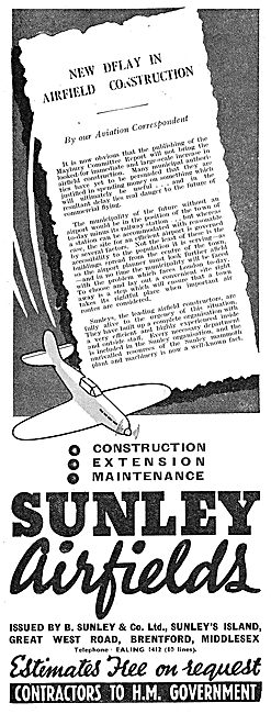 Sunley Airfields Construction & Maintenance                      