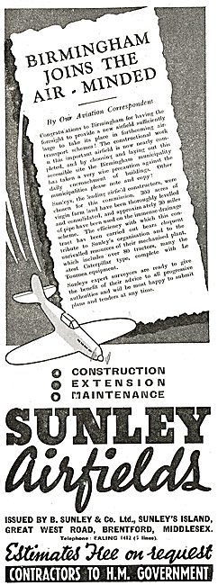 Sunley Airfields Construction & Maintenance                      