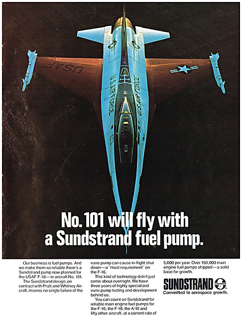 Sundstrand Aircraft Fuel Pumps                                   