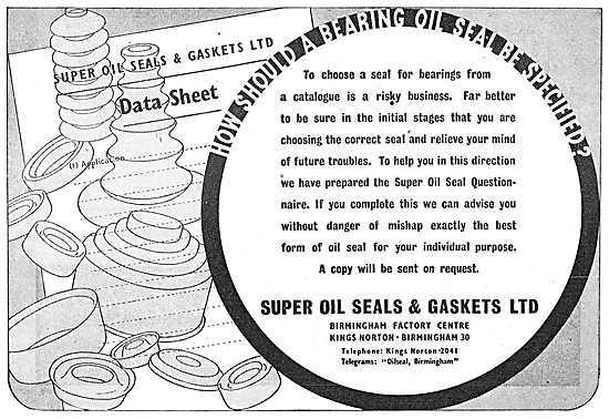 Super Superfect Oil Seals & Gaskets                              