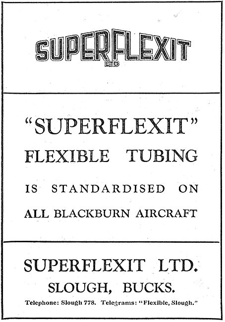 Superflexit Flexible Tubing For Aircraft                         
