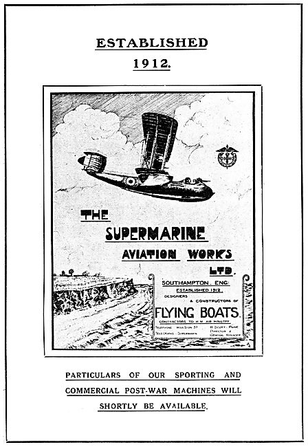 Supermarine Flying Boats                                         