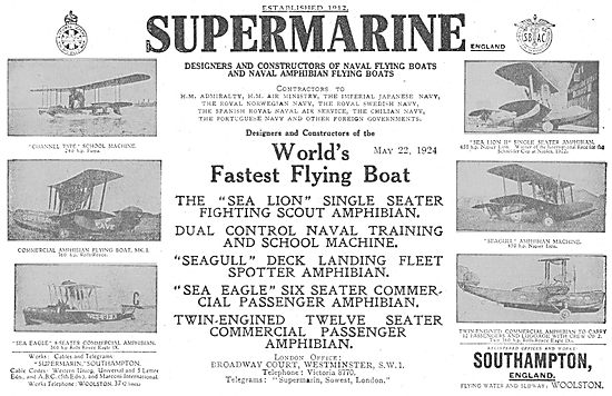 Supermarine Worlds Fastest Flying Boat                           