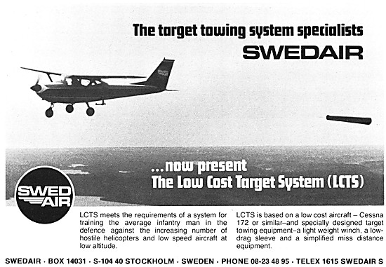 Swedair Target Towing Systems, Engineering & Air Charter         