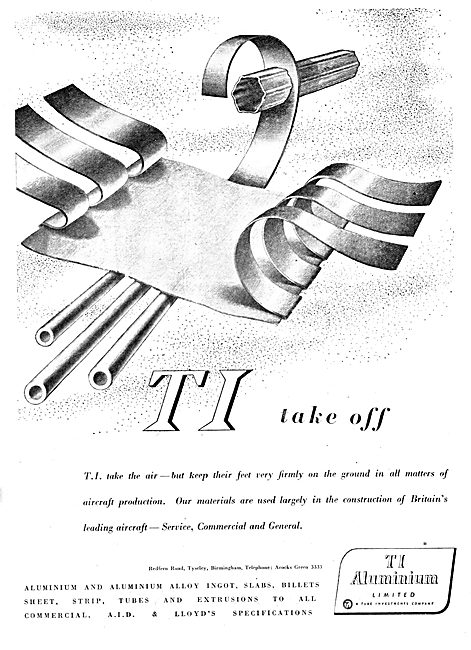 T.I. Aluminium : Billets, Slabs, Founders. Rolling Mill          