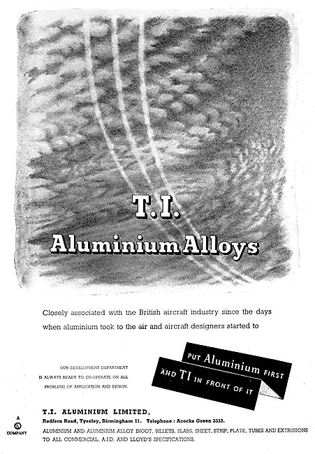 T.I. Aluminium : Billets, Slabs, Founders. Rolling Mill          