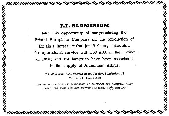 T.I. Aluminium : Billets, Slabs, Founders. Rolling Mill          