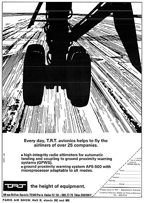 TRT Avionics - TRT GPWS APS-500                                  