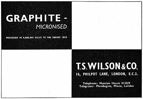 T.S.Wilson Micronised Graphite Filters                           