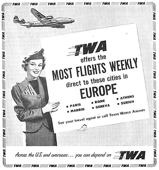 Trans World Airlines TWA                                         