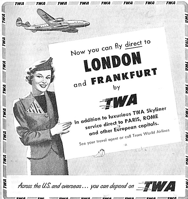 Trans World Airlines TWA                                         