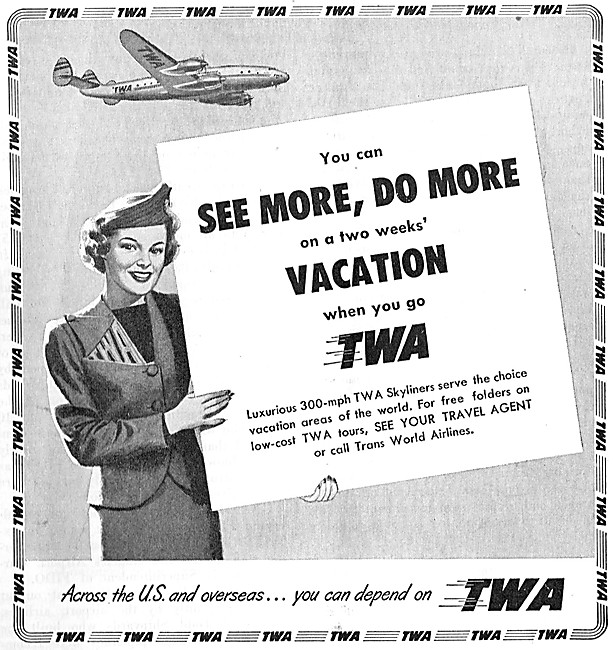 TWA. Trans World Airlines                                        