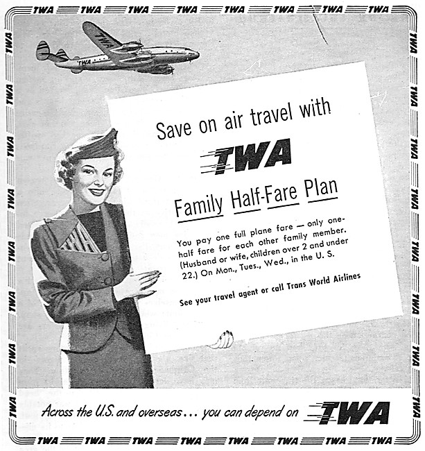 TWA. Trans World Airlines                                        